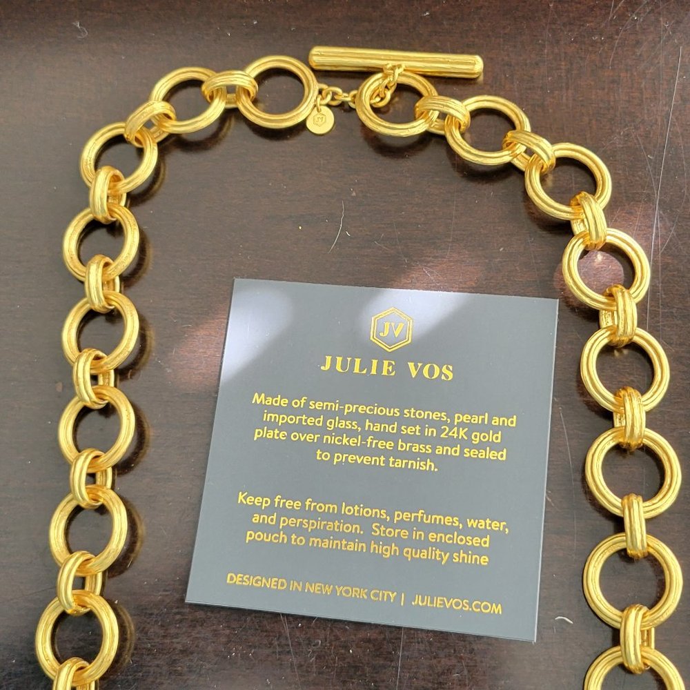 Julie Vos Gold Necklace